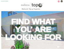 Tablet Screenshot of mallorcatop10.com